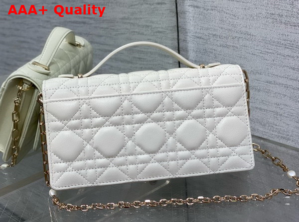 Dior My Dior Mini Bag in Latte Cannage Lambskin Replica