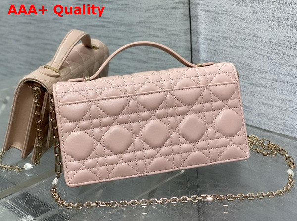 Dior My Dior Mini Bag in Light Pink Cannage Lambskin Replica