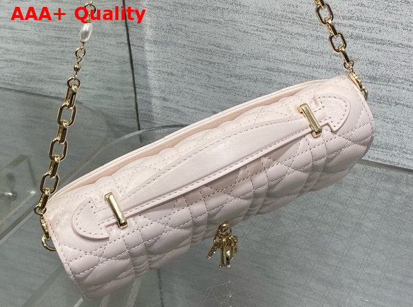 Dior My Dior Mini Bag in Pale Pink Cannage Lambskin Replica