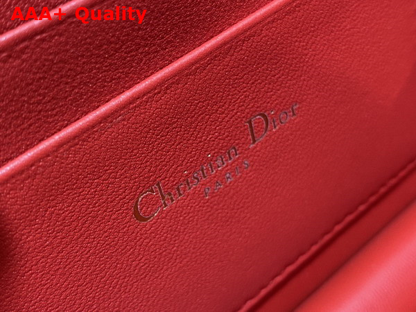 Dior My Dior Mini Bag in Red Cannage Lambskin Replica