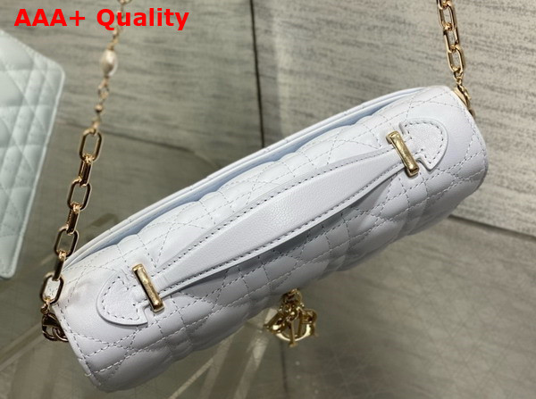 Dior My Dior Mini Bag in Shirt Blue Cannage Lambskin Replica