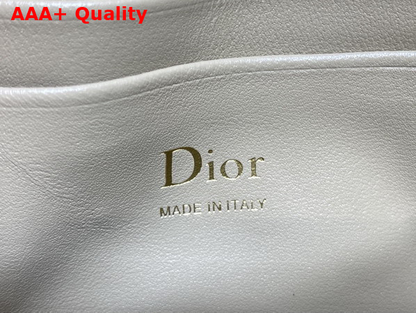 Dior My Dior Mini Bag with Leather Bow Beige Cannage Lambskin Replica