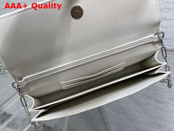 Dior My Dior Mini Bag with Leather Bow Tow Tone Latte and Black Cannage Lambskin Replica