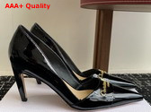 Dior My Dior Pump in Black Patent Calfskin Replica