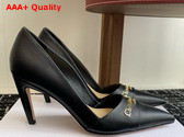 Dior My Dior Pump in Black Supple Calfskin Replica