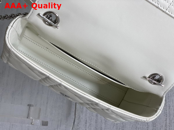 Dior My Tender Dior Top Handle Mini Bag in Latte Macrocannage Lambskin Replica