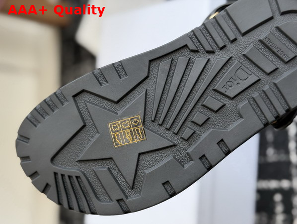 Dior Mydior Sandal in Black Lambskin Replica
