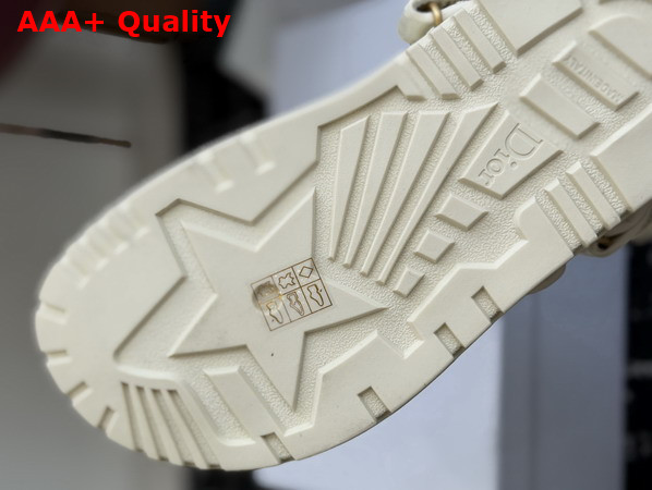 Dior Mydior Sandal in White Lambskin Replica