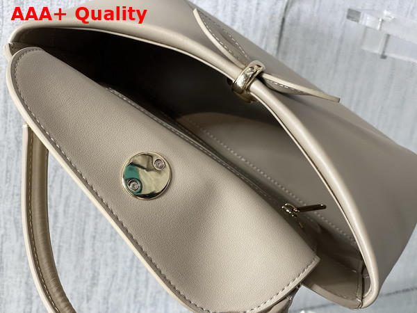 Dior Mydior Top Handle Bag in Beige Lambskin Replica