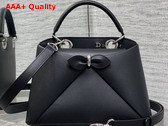 Dior Mydior Top Handle Bag in Black Lambskin Replica