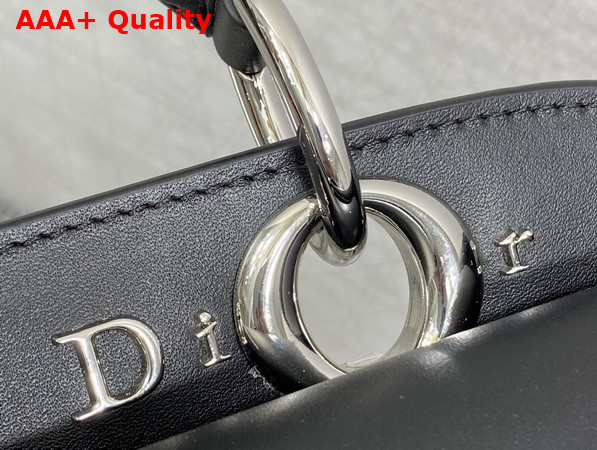 Dior Mydior Top Handle Bag in Black Lambskin Replica