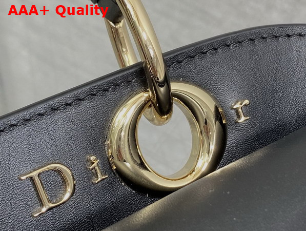 Dior Mydior Top Handle Bag in Black Lambskin Replica