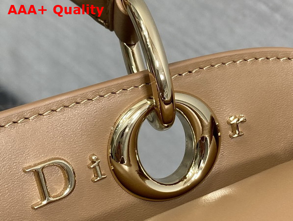 Dior Mydior Top Handle Bag in Camel Lambskin Replica