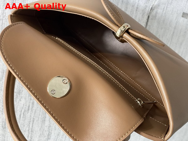 Dior Mydior Top Handle Bag in Camel Lambskin Replica