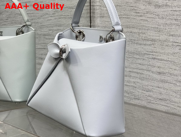 Dior Mydior Top Handle Bag in Ice Blue Lambskin Replica
