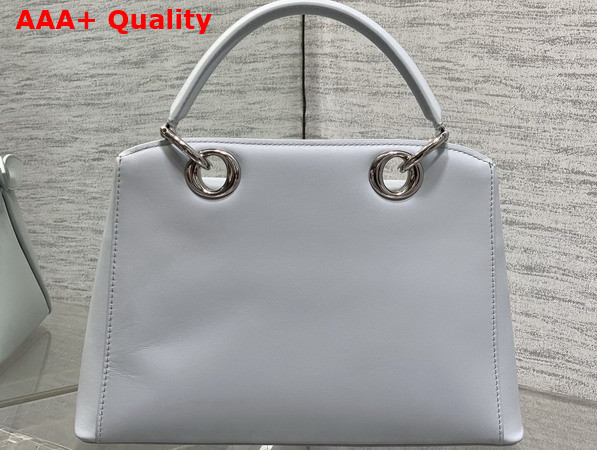 Dior Mydior Top Handle Bag in Ice Blue Lambskin Replica