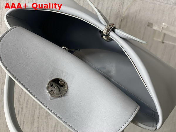 Dior Mydior Top Handle Bag in Ice Blue Lambskin Replica