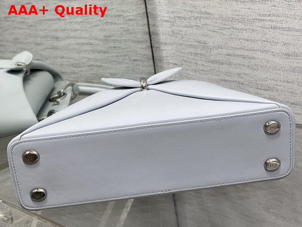 Dior Mydior Top Handle Bag in Ice Blue Lambskin Replica