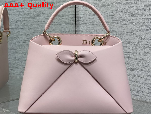 Dior Mydior Top Handle Bag in Soupir Pink Lambskin Replica