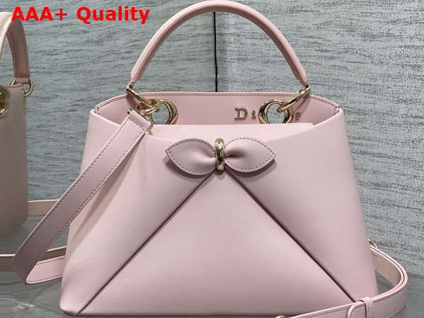 Dior Mydior Top Handle Bag in Soupir Pink Lambskin Replica