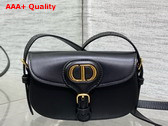 Dior New Dior Bobby Mini Bag in Black Box Calfskin Replica