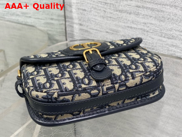 Dior New Dior Bobby Mini Bag in Blue Dior Oblique Jacquard Replica