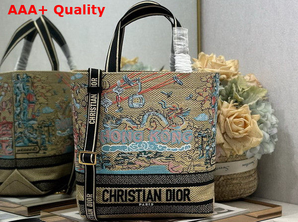 Dior New Small Canvas Tote Bag Replica