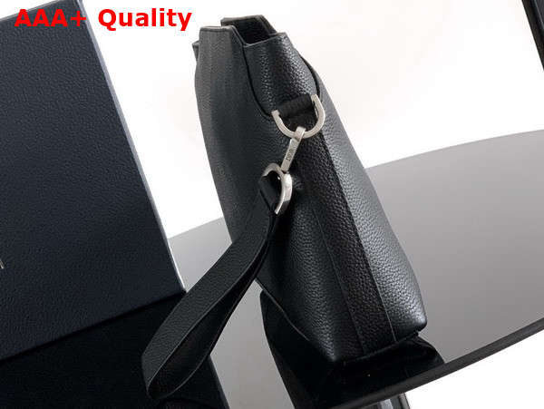 Dior Normandie A5 Triangle Pouch in Black Dior Icons Calfskin Replica