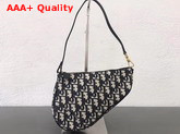Dior Oblique Canvas Saddle Bag Replica