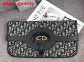 Dior Oblique Clutch in Blue Dior Oblique Jacquard Canvas Replica