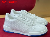 Dior One Sneaker White Dior Oblique Perforated Calfskin Replica