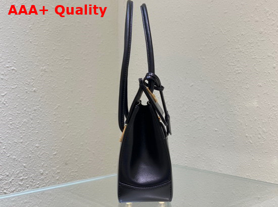 Dior Parisienne Bag Black Smooth Calfskin Replica