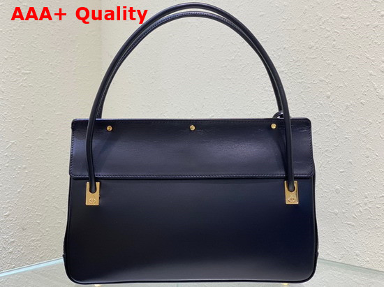 Dior Parisienne Bag Black Smooth Calfskin Replica