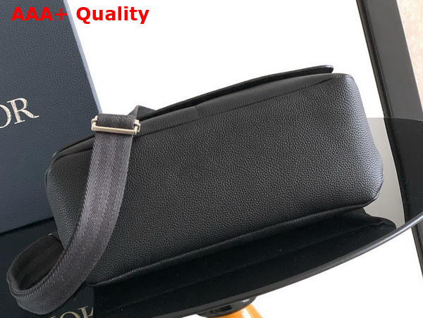 Dior Prive Messenger Bag with Flap in Black Dior Icons Calfskin Replica