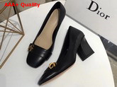 Dior Pump in Black Calfskin Replica
