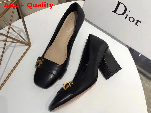 Dior Pump in Black Calfskin Replica