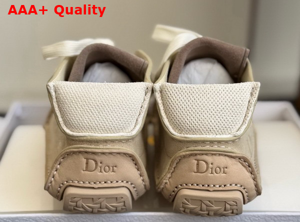 Dior Roadie Lace Up Boot in Beige Suede Calfskin Replica