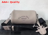 Dior Roller Pouch in Beige Grained Calfskin Replica