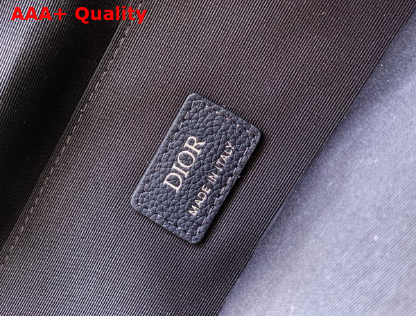 Dior Saddle Backpack in Blue Dior Oblique Jacquard and Blue Grained Calfskin Replica