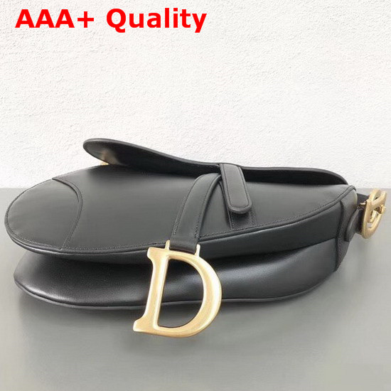 Dior Saddle Bag in Black Calfskin Replica