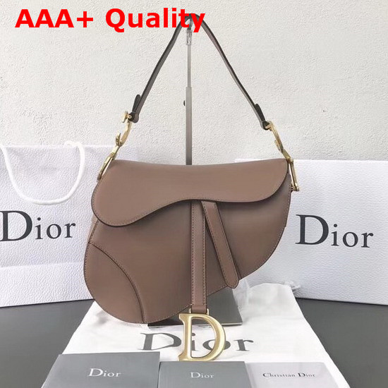 Dior Saddle Bag in Pink Calfskin Replica