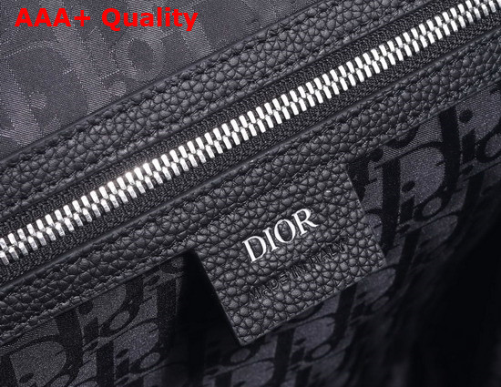 Dior Saddle Sackpack Beige and Black Dior Oblique Jacquard and Black Grained Calfskin Replica