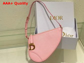 Dior Saddle Shoulder Pouch Melocoton Pink Goatskin Replica
