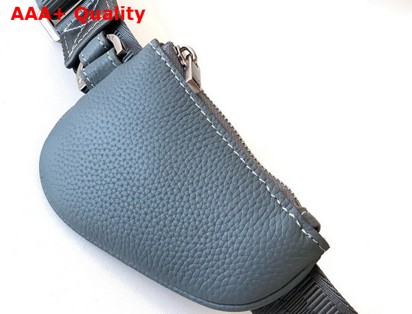 Dior Saddle Triple Pouch in Deep Gray Dior Gravity Leather and Deep Gray Grained Calfskin Replica