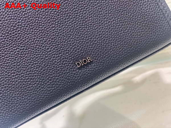 Dior Safari North South Tote Bag Black Grained Calfskin Replica