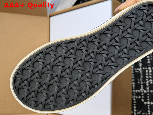 Dior Saltwind Slip On Sneaker in Black Dior Oblique Jacquard Replica