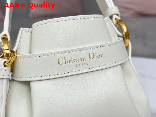Dior Small Cest Dior Bag Latte CD Embossed Calfskin Replica