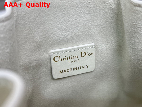 Dior Small Cest Dior Bag Latte CD Embossed Calfskin Replica
