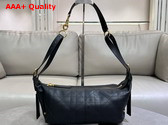 Dior Small D Journey Bag in Black Smooth Calfskin Replica
