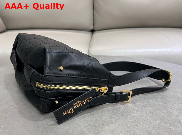 Dior Small D Journey Bag in Black Smooth Calfskin Replica
